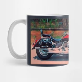 Classic motorcycle Mug